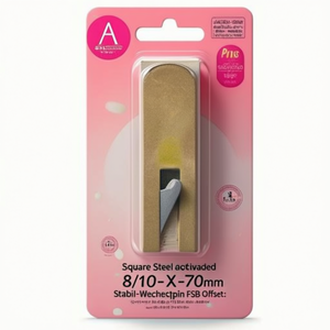 ASL Stabil-Wechselpin FSB Offset 8/10 X 70mm Acero Cuadrado Galvanizado para Diversas Aplicaciones de Pasadores - Product Image 3