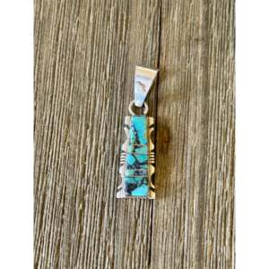 Pendentif charme Jésus en argent sterling avec incrustation de pierres multicolores Steve Francisco - Product Image 2