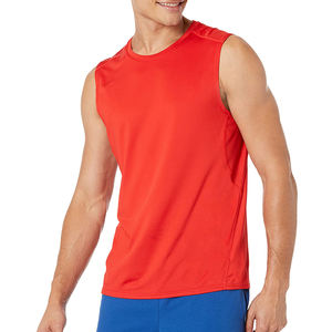 High Quality Premium 100% Cotton <b>Tank</b> <b>Top</b> for Men <b>Knitted</b> Weave Breathable and Oversized Plain Dyed Promotional Design - Product Image 2