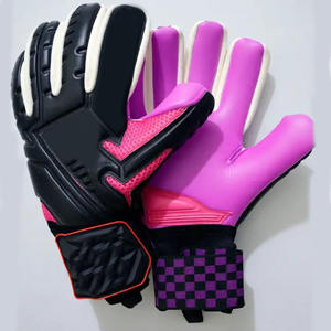 2024 arrivée meilleur fabricant en gros Logo personnalisé couleur Design respirant unisexe gardien de but gants de Football de haute qualité - Product Image 2