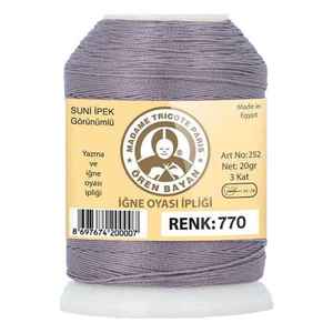 Ören 20g Suni İpek Fils à coudre 770 Yard Long pour vêtements pour femmes - Product Image 1