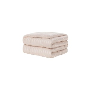Varol Majesti Breathable Quilt Beige <b>Patchwork</b> Embroidered <b>Bedding</b> Set Queen King & Twin Sizes Home & Hotel Use Cotton Filling - Product Image 1
