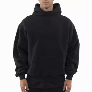 Sweat-shirts à capuche personnalisés pour hommes, en polyester/coton, molleton épais, écologiques, coupe classique, streetwear, hiver - Product Image 2