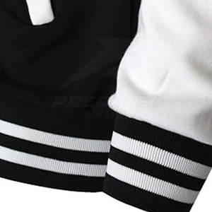 Veste d'hiver coupe-vent Letterman à prix raisonnable Veste d'hiver confortable et chaude Letterman - Product Image 4