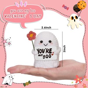 Decorazione Halloween 'You're My Boo' Fantasma Spaventoso, Regalo Romantico per Fidanzata, Moglie, Fidanzato, Marito, Coppie - Product Image 2