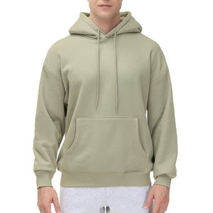 Sweat à capuche pour homme de qualité supérieure - Polyester/coton écologique - Couleurs et logo personnalisables - Prix - Fabriqué au Pakistan - Product Image 1