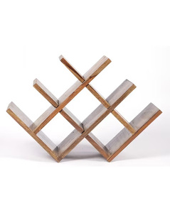 Acheter un porte-vin durable avec une capacité de six bouteilles avec des couleurs et des tailles personnalisées avec Handel en bois - Product Image 3