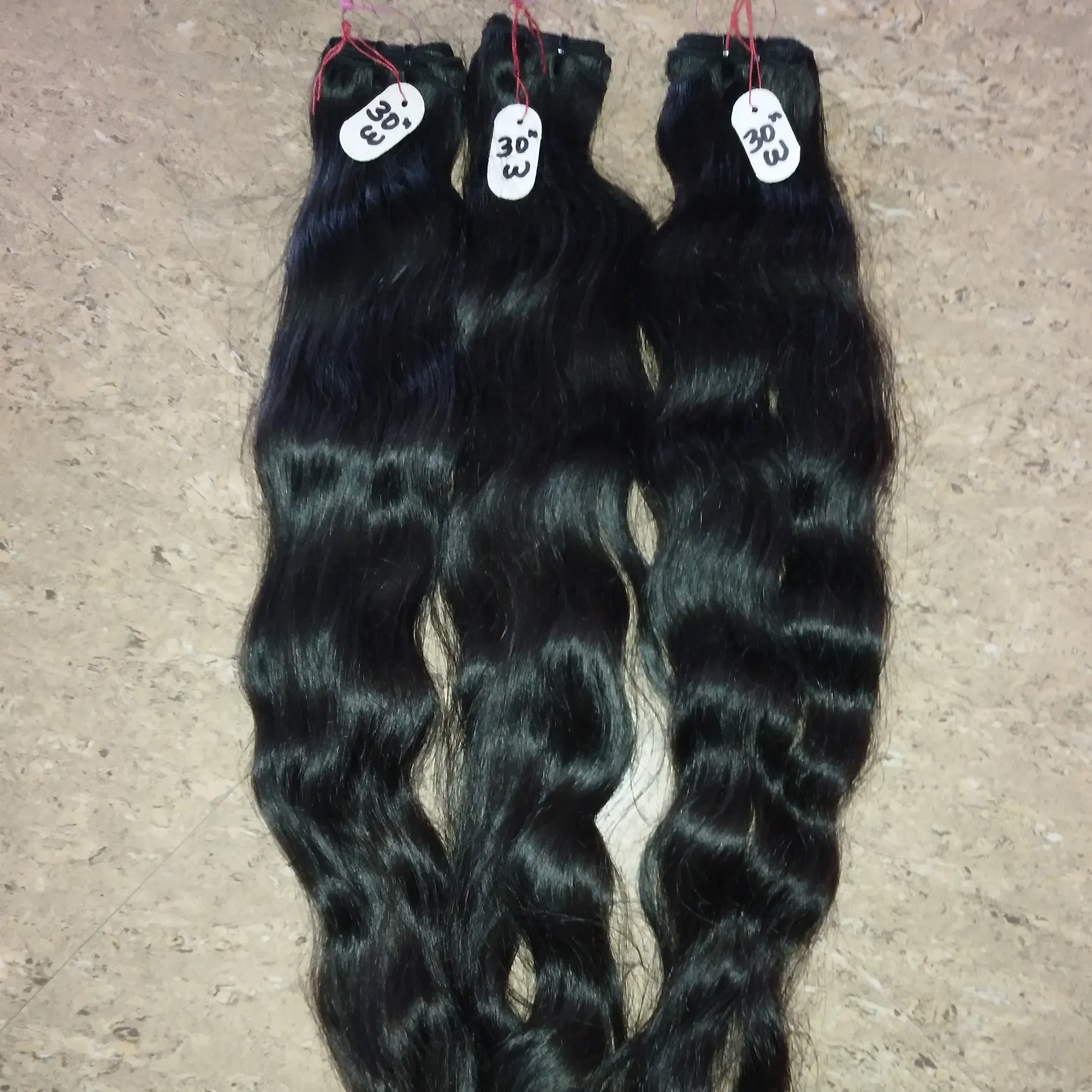 Indian Wavy Hair from India, coarse curly hair in stock from sushma impex
