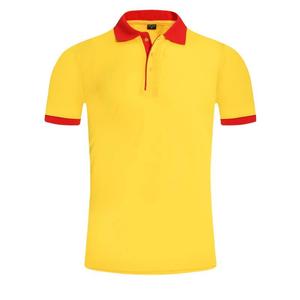 High Quality Custom Unisex Promotional Polo <b>Shirt</b> – Black Short Sleeve Polo with Red <b>Collar</b> for Men Wholesale Bulk Uniform Polo - Product Image 1