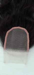 Extensiones de cabello crudo virgen europeo Color claro Cierre de encaje transparente Tamaños 5x6 Resalte Color Cierres de cabello virgen crudo - Product Image 4