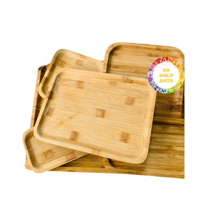 Tabla de cortar de bambú ecológica con borde antideslizante y acabado natural, ideal para restaurantes y cocinas domésticas - Product Image 4