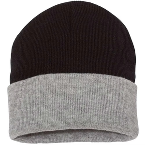 Gorros de punto multicolores Unisex de alta calidad logotipo personalizado a prueba de viento Jacquard sombrero de invierno-venta al por mayor gorros en blanco - Product Image 6