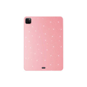 Coque arrière pour tablette iPad Pro 11 2022 M2 Deep Purple Netzy Shiny Glitter - Étui de protection pour enfants - Product Image 3