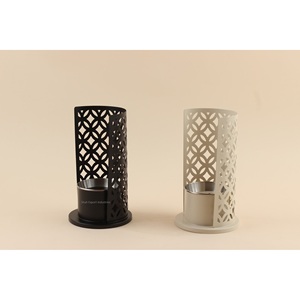 Arabic Style <b>Oud</b> <b>Bakhoor</b> Incense Burner Home Fragrance Oil Diffused Incense burner Laser Cutting Metal Incense Holder - Product Image 5