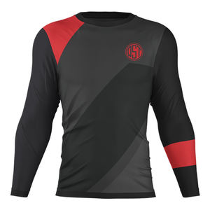 Etiqueta privada MMA Rashguard BJJ camisa de compresión equipo de entrenamiento transpirable para No Gi Grappling Jiu Jitsu Kimono OEM ropa deportiva - Product Image 1
