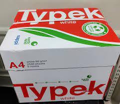 Papel de impresora de copia multiusos A4/A3/Carta/tamaño legal 80 Gsm 75 Gsm 70gsm Typek para imprimir - Product Image 5