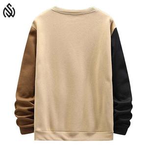 Sweat-shirt décontracté en coton mélangé de qualité supérieure pour hommes Sweat-shirt d'hiver en tricot avec doublure douce - Product Image 4