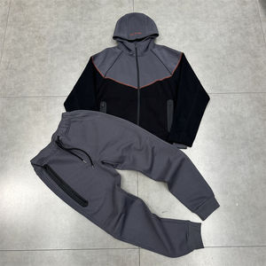 Vente en gros de vêtements pour hommes, logo et design personnalisés, ensemble de vêtements pour hommes, ensemble de survêtement 2 pièces, ensemble de jogging pour hommes - Product Image 5