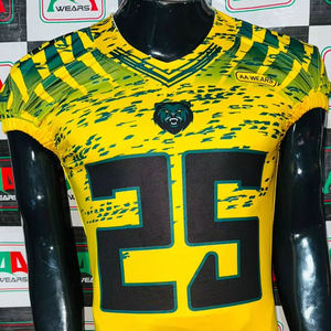 Maillot de football américain maillot de fan parent sublimation attirail broderie sergé plus taille support personnalisé fabricant d'usine - Product Image 4