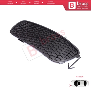 Grille de Pare-chocs Avant BSP1188-1 Sans Trous Gauche pour Palio Siena MK1 178 2007-2016 Albea 2002-2012 51703145 - Product Image 3