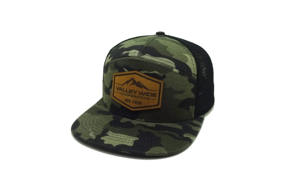 Gorra Snapback de malla negra de 7 paneles con diseño modificable, moda de estilo clásico y enérgico para adultos, hecha a mano en el fabricante de Vietnam - Product Image 2