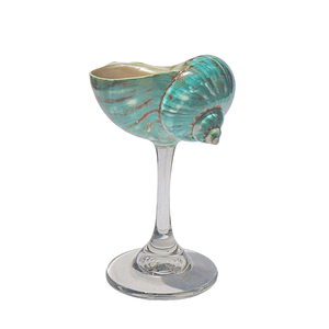 Tasses de coquille de conque du vietnam: verres à vin de coquillage fabriqués à la main pour la décoration élégante de mariage, Offre Spéciale - Product Image 1