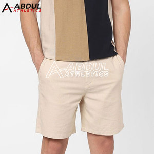 กางเกงขาสั้นลำลองผู้ชาย ผลิตจากโรงงาน ออกแบบโลโก้เองได้ สวมใส่สบาย แฟชั่นทันสมัย - Product Image 4