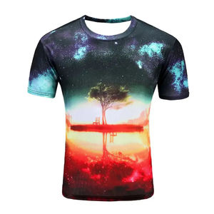 Camiseta de Gran Tamaño para Hombre, Fabricación 2026, Camiseta con Logotipo Estampado, Talla Americana, Poliéster, Ropa Urbana para Hombre - Product Image 1