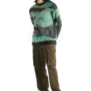 Pull-over en coton 100% respirant pour homme, avec impression personnalisée, pour un usage décontracté en hiver - Product Image 3