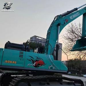 Excavadora Usada Kobelco SK500XD de 53 Toneladas con Cucharón de 2.8m³, Marca Japonesa Original, Excavadora Grande de Orugas para Construcción, Bajas Horas de Uso, Certificación CE - Product Image 5