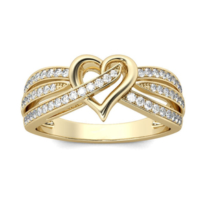 Bague Moissanite en or 10K/14K/18K Bague de mariage en pierre Moissanite Bague Moissanite pour femme - Product Image 5
