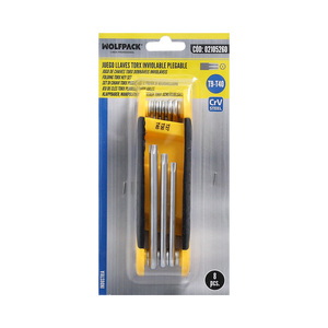 Set di 8 Chiavi Torx Pieghevoli Antimanomissione - Product Image 6