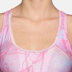 Meilleure qualité femmes Sport soutien-gorge Fitness femmes Sport soutien-gorge Pakistan fait nouveau Design vêtements de sport sport femmes soutien-gorge - Product Image 5