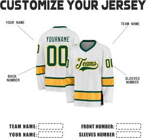 Venta al por mayor camisetas de hockey sobre hielo con nombre de equipo ajuste personalizado malla transpirable OEM suministro directo del fabricante - Product Image 3