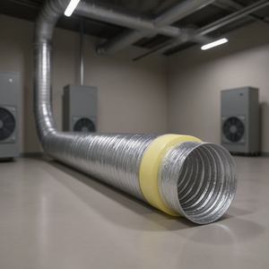 Lindab 10m TT02 Flexible Insonorizado para Ducto de Aire Acondicionado de 160mm de Diámetro para Sistemas HVAC - Product Image 3