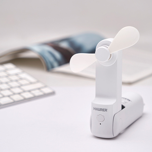 Mini Ventilatore Pieghevole Ricaricabile a Batteria Powerbank con 3 Velocità e Funzione Powerbank - Product Image 4