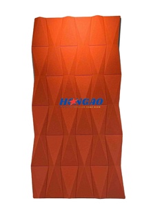 แผ่นผนังหินเทียม PU แบบติดตั้งง่าย กันน้ำ ทนไฟ เป็นมิตรกับสิ่งแวดล้อม ดีไซน์ 3 มิติ สำหรับตกแต่งห้องนอนและภายนอกอาคาร โรงแรมทันสมัย - Product Image 3