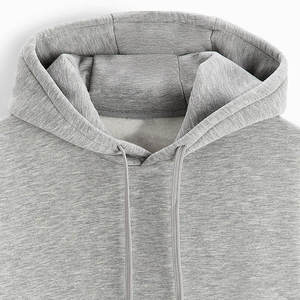 Hombres de algodón de lujo de calidad de peso pesado sudaderas con capucha de gran tamaño francés Terry polar en blanco de gran tamaño personalizado impresión logo Sudadera con capucha para hombres - Product Image 2