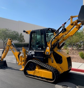 JCB 1CX de alta eficiencia Mini rueda usada Skid Steer retroexcavadora y cargador frontal para la venta opción barata - Product Image 2