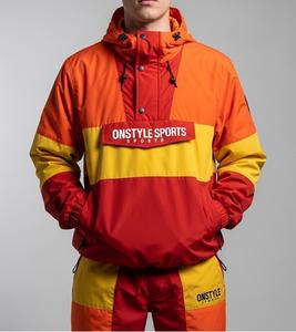 Ensemble short coupe-vent deux pièces en polyester et nylon avec fermeture éclair pour hommes sur mesure Ensemble short d'été en nylon coupe décontractée et respirante - Product Image 1