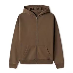 OEM Men's Sports Zip-Up Hoodie Performance Zipper Jacket for Workout and Outdoor Adventures - Product Image 1