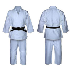 Kimono de Jiu Jitsu Brasileño Negro, Diseño Bordado Premium con Pantalones de Jersey para Jóvenes y Adultos - Product Image 4