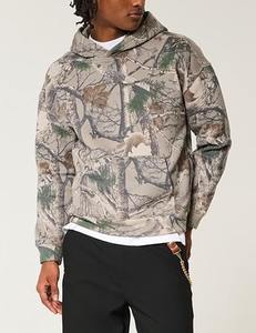 Nuevo Camo Luxury Women Hoodies Alta calidad Algodón Fleece Acid Wash Pullover Heavyweight Streetwear Boxy Fit Invierno Otoño - Product Image 2