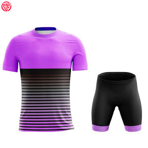 Oem Ciclismo Jerseys Ligero Sublimación Impresión Jersey Traje Conjuntos Ciclismo Uniforme Hombres Ciclismo Ropa Traje - Product Image 1