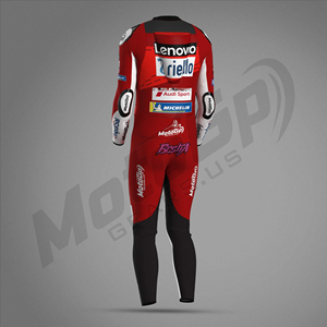 Traje de Cuero de Carreras Enea Bastianini Hecho a Medida, 1 Pieza, Piel de Vaca/Canguro, Mono de Motociclismo para Pista/Conducción, Traje para Motociclista con Certificación CE - Product Image 3