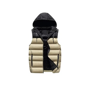 Top Quality Customized Half Sleeves <b>Men's</b> <b>Jacket</b> Wholesale Puffer <b>Jacket</b> High Quality <b>Men's</b> <b>Jacket</b> - Product Image 5