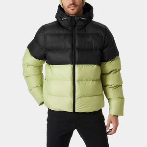 Doudoune personnalisée North noire de haute qualité 100% veste en polyester vestes chaudes veste polaire d'hiver pour adultes hommes - Product Image 1