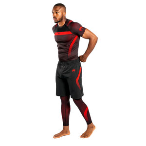 MMA BJJ HD Print Rash Guard Training Set Camisa de compresión y pantalones cortos Sublimación No Gi Kit Jiu Jitsu Kimono de Jiu Jitsu - Product Image 1