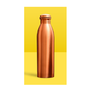 best Classic copper <b>bottle</b> for gym yoga workout office copper <b>water</b> <b>bottle</b> made of pure copper Indian made Product - Product Image 5