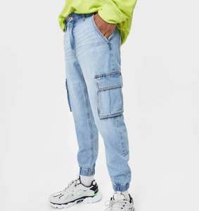 กางเกงยีนส์ทรงหลวมผู้ชาย 2024 กางเกงยีนส์ระบายอากาศยอดนิยมสําหรับผู้ชาย บริการ OEM มีตัวอย่างและยอมรับคําสั่งซื้อจํานวนมาก - Product Image 1